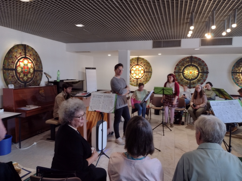 Seminartag im Probenraum